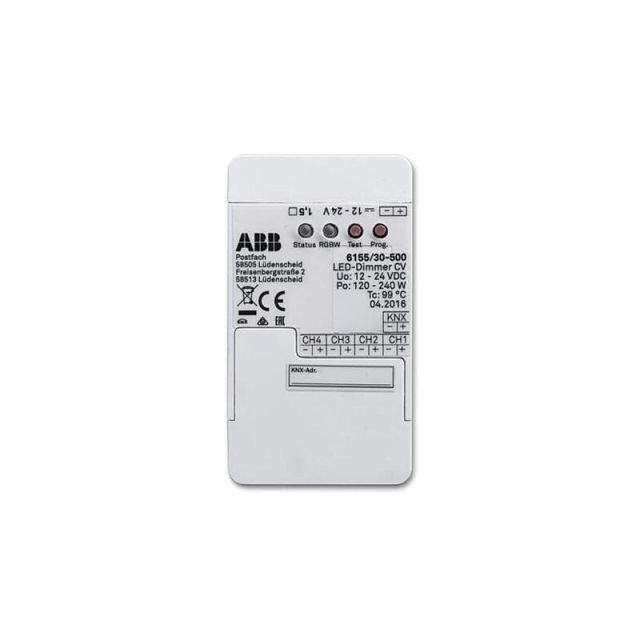 Dimmer RGB/W KNX 1-4F 6155/30-500 80541