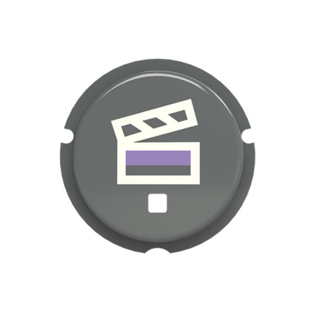 Zenit Scene Button Silver F@H SBS-N2GR 704448