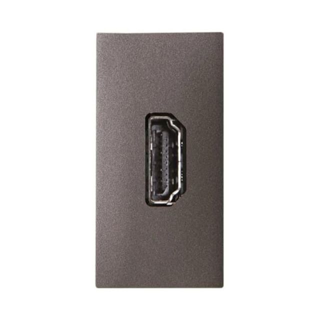 Zenit  HDMI Socket 1 Module Anthracite Ν2155 702652