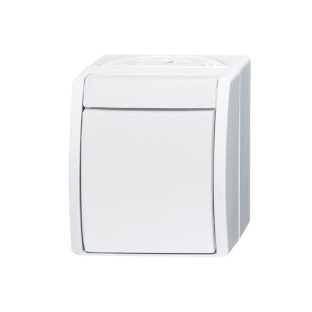 Ocean Wall-Mounted Button White 26180