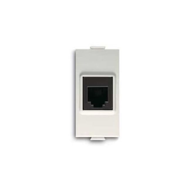 Chiara Telephone Socket RJ12 White 72064