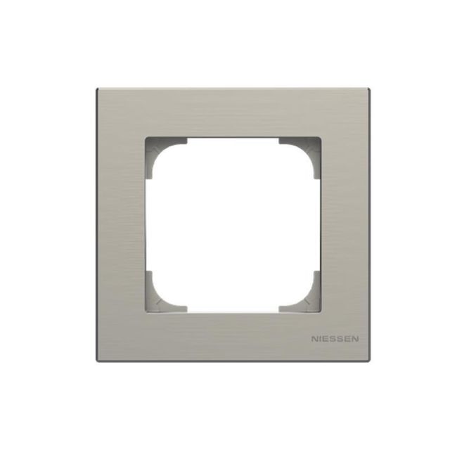 Sky Niessen Πλαίσιο 1 Θέσης Ανοξείδωτο Ατσάλι 8571 AI 718401