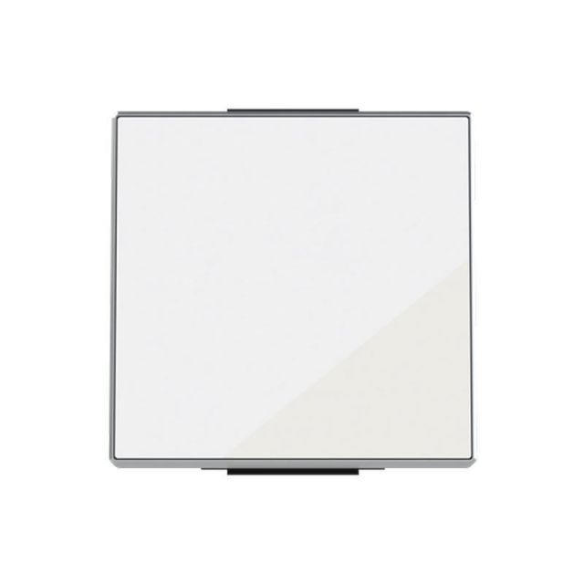 Sky Niessen Cover Plate 1 Gang White Glass 8501 CB 718659
