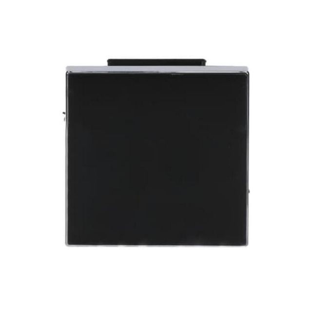 Sky Niessen Cover Plate 1 Gang Black Glass 8501 CN 718660