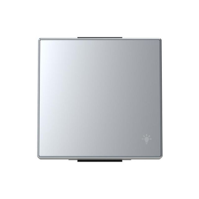 Sky Niessen Cover Plate with Light Symbol Aluminium 8504.2PL 718717