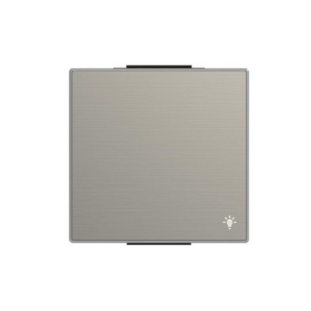 Sky Niessen Cover Plate with Light Symbol Stainless Steel 8504.2AI 718722