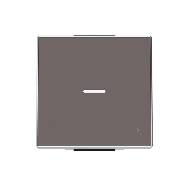 Sky Niessen Cover Plate with Bell Symbol and Lens Taupe 8504.3TP 718729