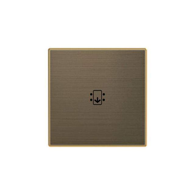 Sky Niessen Cover Plate for Keycard Switch with Lens Gold 8514OE 718761