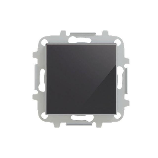 Sky Niessen Blind Cover Plate Black Glass 8500CN 718902