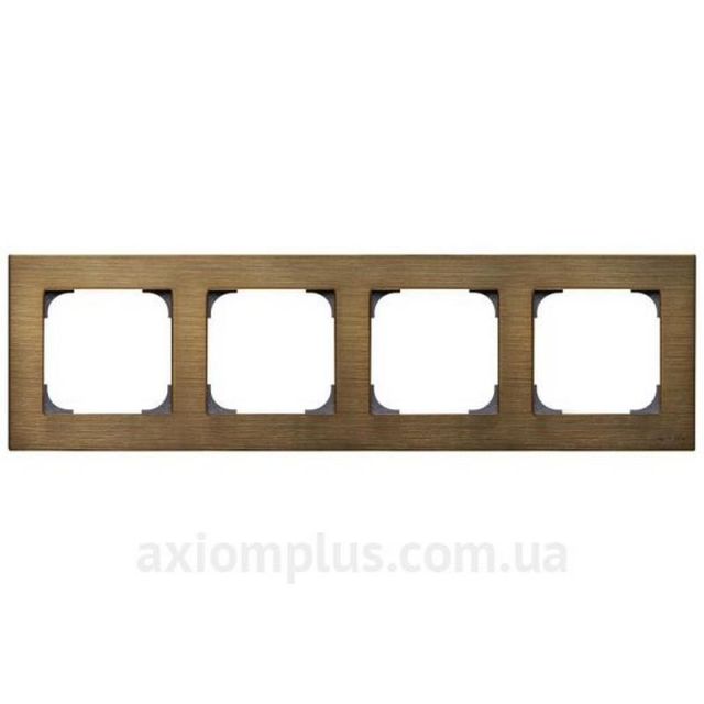 Sky Niessen Cover Frame 4 Gangs Gold 8574 OE 718958