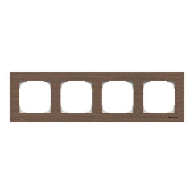 Sky Niessen Cover Frame 4 Gangs Wenge 8574 WN 718962