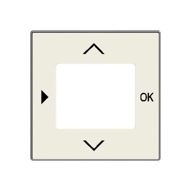 Sky Niessen Cover Plate for Digital Thermostat White 8565.3 BL 720300