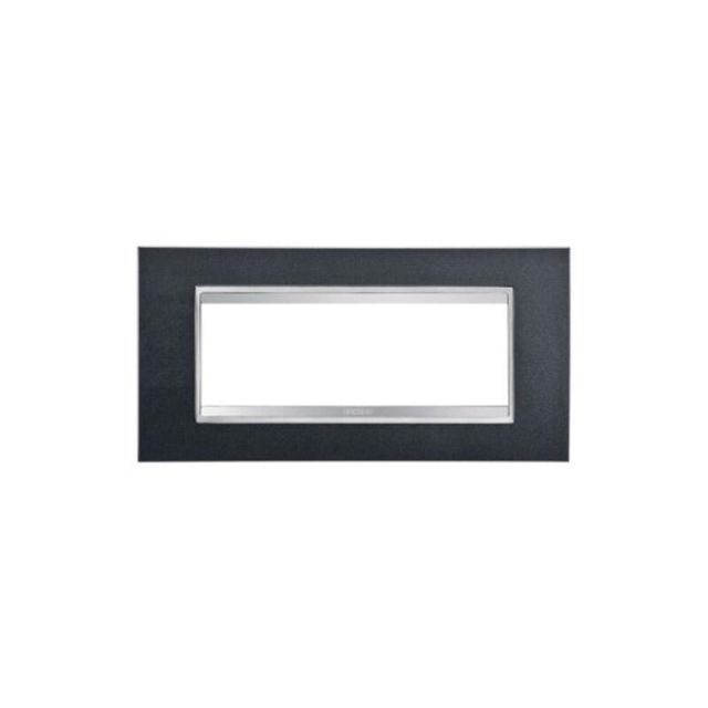 Lux Πλαίσιο 6 Θέσεων Μαύρο GW16206VA