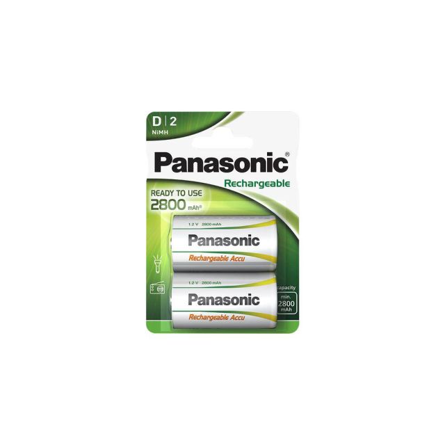 Rechargeable Baterry 2800mAH Panasonic D HHR1SRE