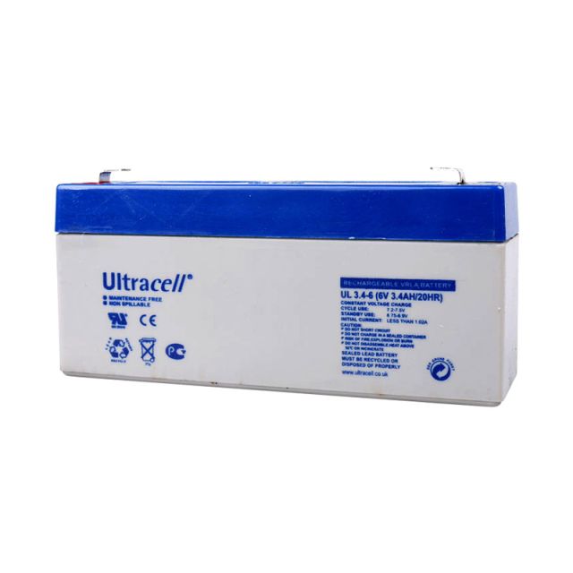 Battery 6V 3.4Ah 016-0170