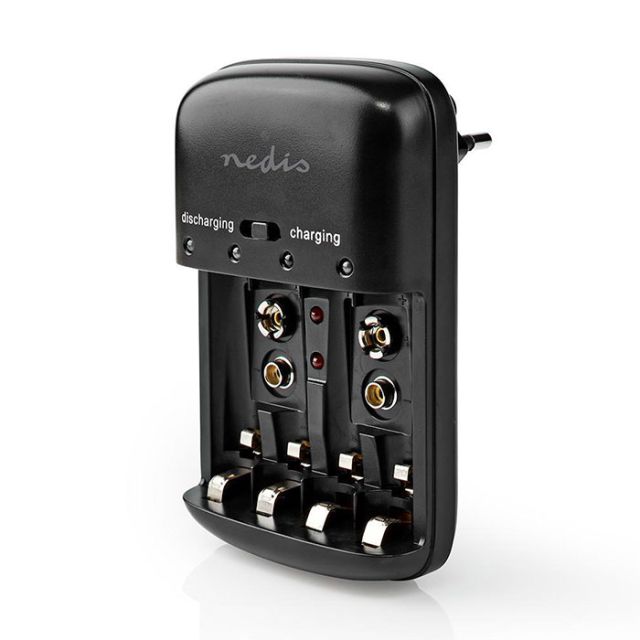 Battery Charger Nedis BACH07 NICD & NI-MH AA-AAA-9V 233-1854