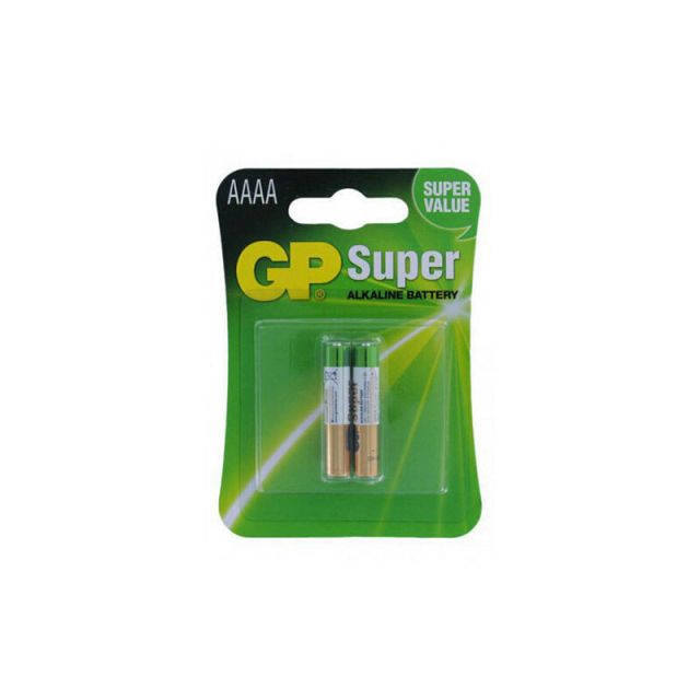 GP Super Alkaline 1.5V Size AAAA BP2 GPA25-AAAA