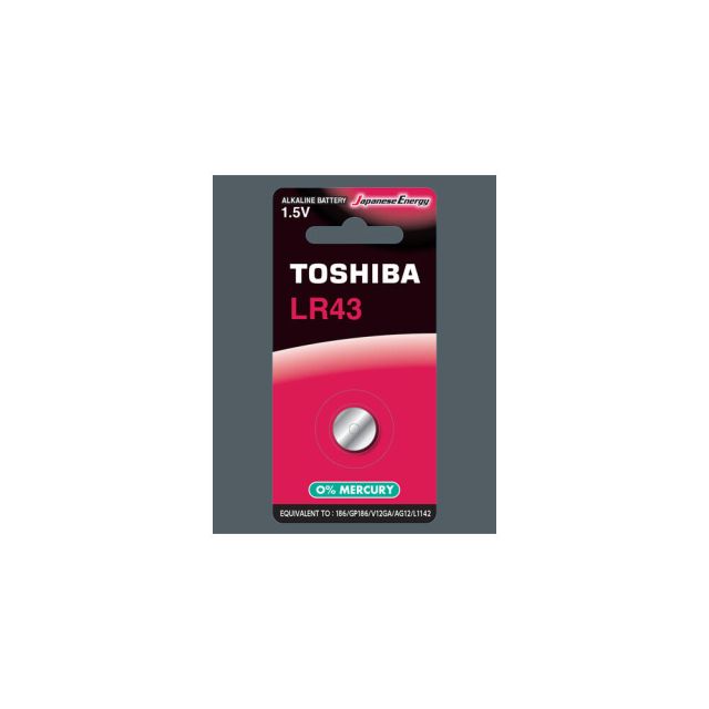 Μπαταρία Αλκαλική LR43 BP-1C Toshiba 00152711