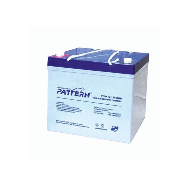 Lead Battery Deep Charging 12V-50Ah PT50-12 Ptn 01.149.0116