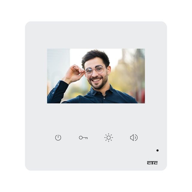 Θυροτηλεόραση Έγχρωμη 2 Καλωδίων Orion Vision TFT 4.3" VHS 304 PRO Λευκή 352243PRO