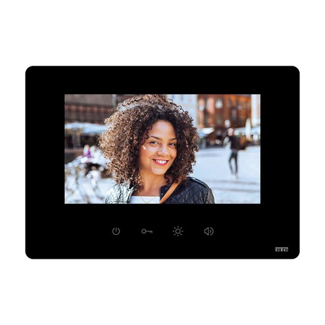 Θυροτηλεόραση Έγχρωμη 2 Καλωδίων 7" VHS 307 PRO Orion Vision Μαύρη 352270PRO