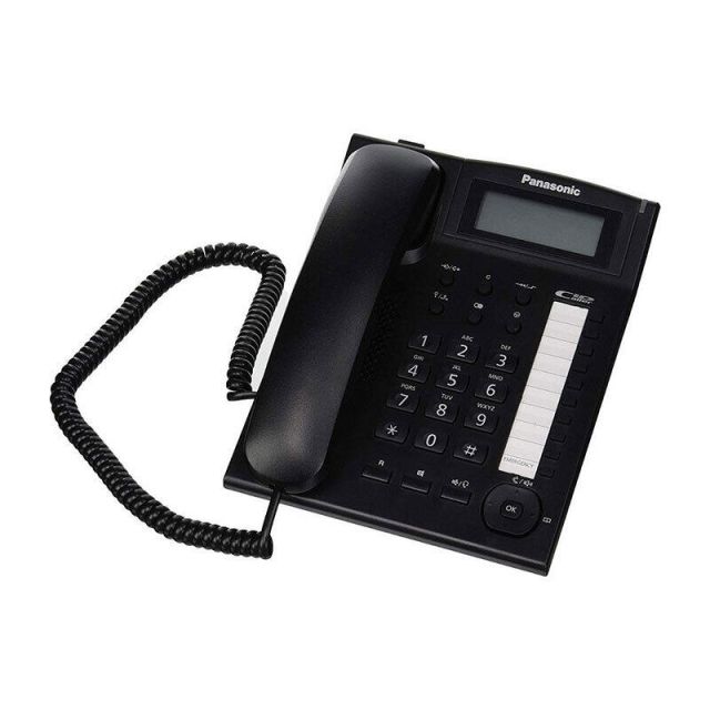 Panasonic Telephone Black KX-TS880EXB-BL