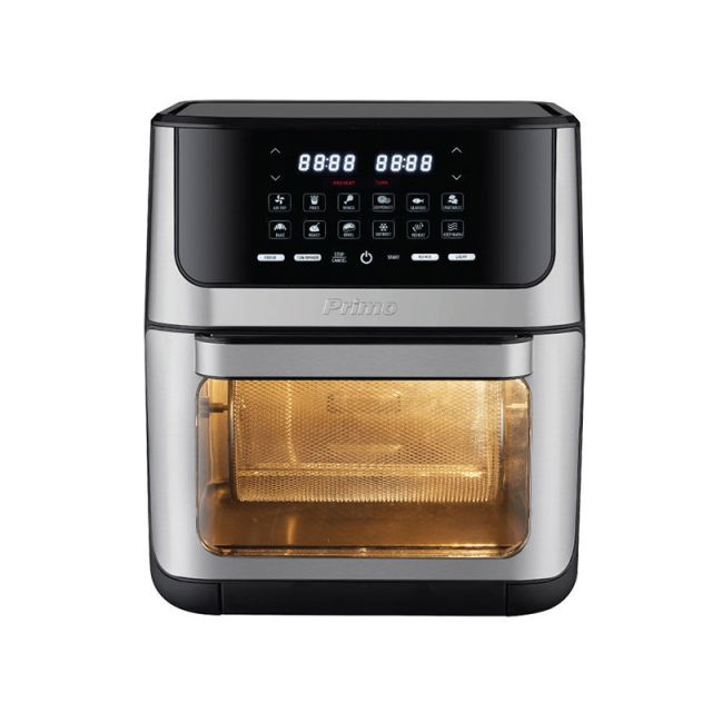 Φουρνάκι & Φριτέζα Αέρος PRAF-40424 Primo Digital 12L 1800W Inox-Μαύρο 400424