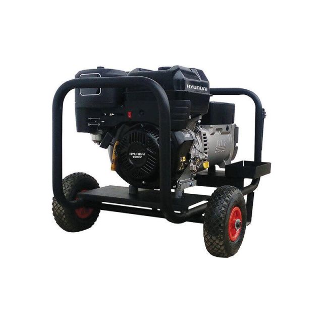 Hyundai Generator 10KVA-10000AVR with Battery+Stand+Liquids 40D54-7