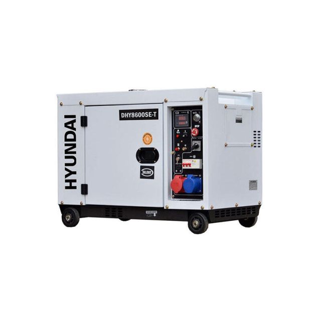 Diesel Generator Hyundai with Starter 8kVA 220V & 8kVA 380V DHY8500 SE-T-40C25