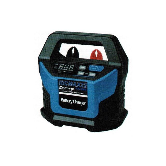 Car Battery Charger Inverter 12-24V 15A IDCMAX22