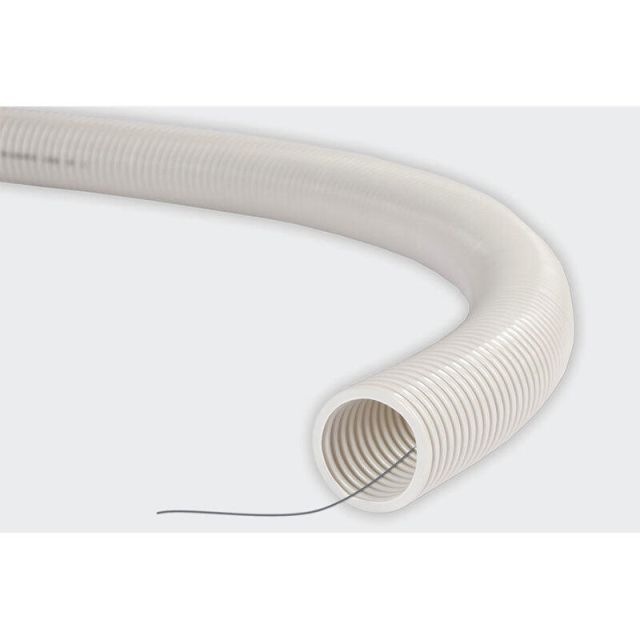 Conduit Plaster PVC Medium Type Φ25 Gray Domo Spiral 31-21003-025