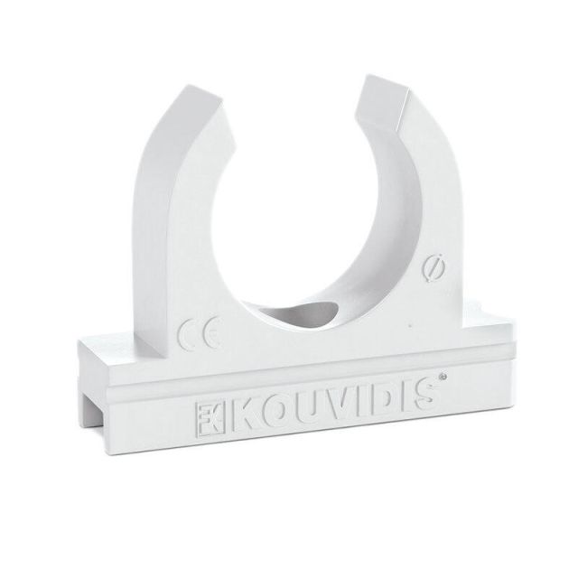 Clip for Fixing Conduits with Antimicrobial Technology Medium Type Φ25 Medisol 4144025
