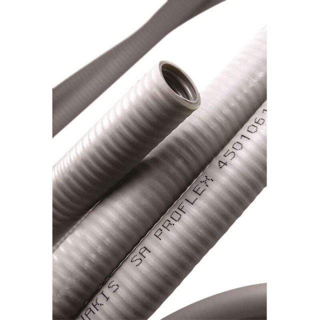 Pliable Corrugated Conduit with External Coating Medium Type Φ16 Gray Proflex 45010616.30