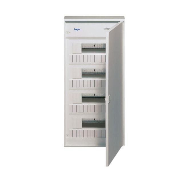 Surface Mounted Enclosure 4x12M Transparent Door Volta VA48DN