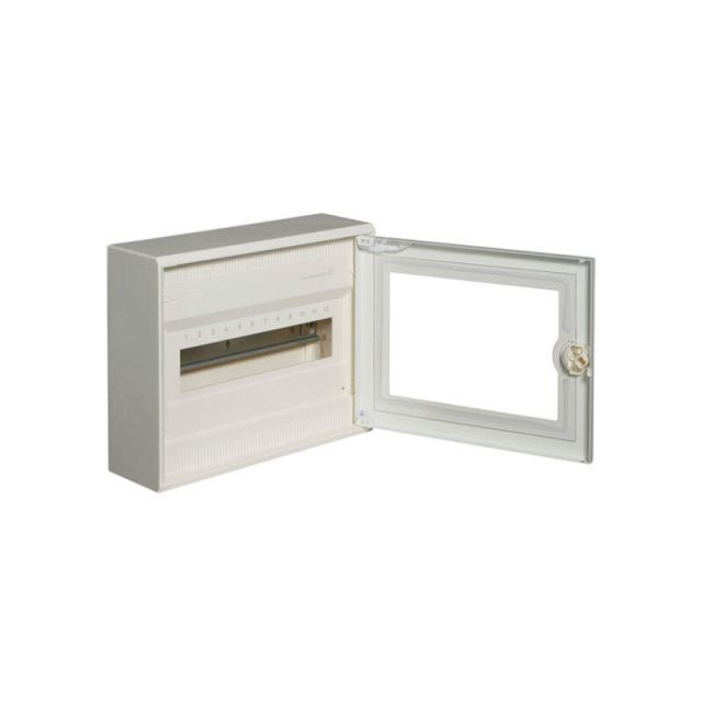 Surface Mounted Enclosure 1x12M Transparent Door Volta VA12G