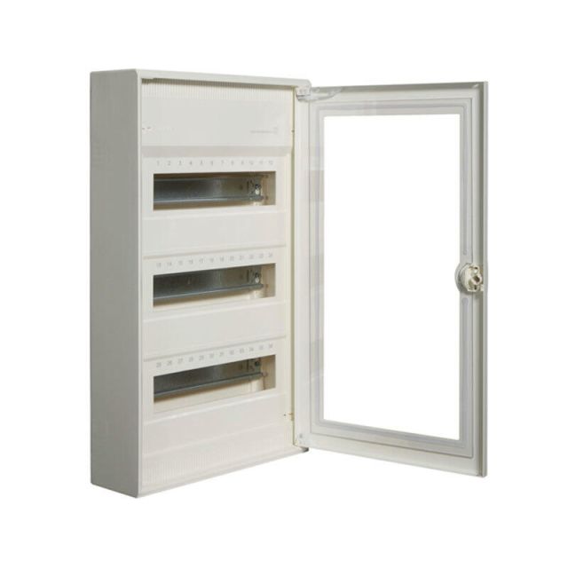 Surface Mounted Enclosure 3x12M Transparent Door Volta VA36G