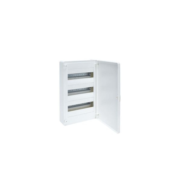 Surface Mounted Enclosure 3x12M none Transparent Door Golf VS312PA