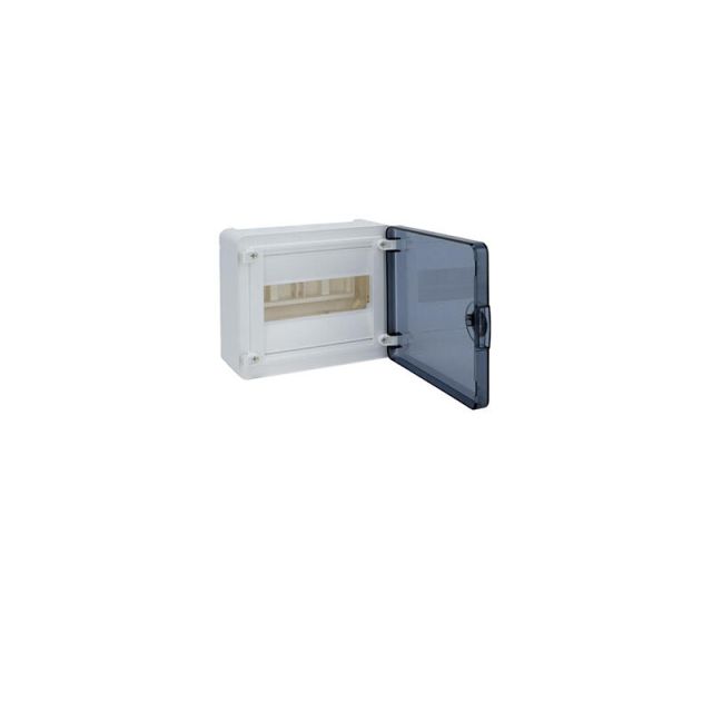 Surface Mounted Enclosure 1x8M transparent Door Golf VS108TA