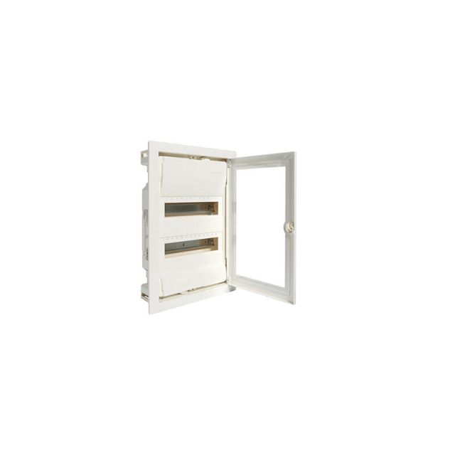 Recessed Enclosure Plastic 2x12 Transparent Door Volta VH24ET