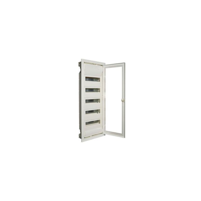 Recessed Enclosure Plastic Wallboard 5x12 Transparent Door Volta VH60ETN