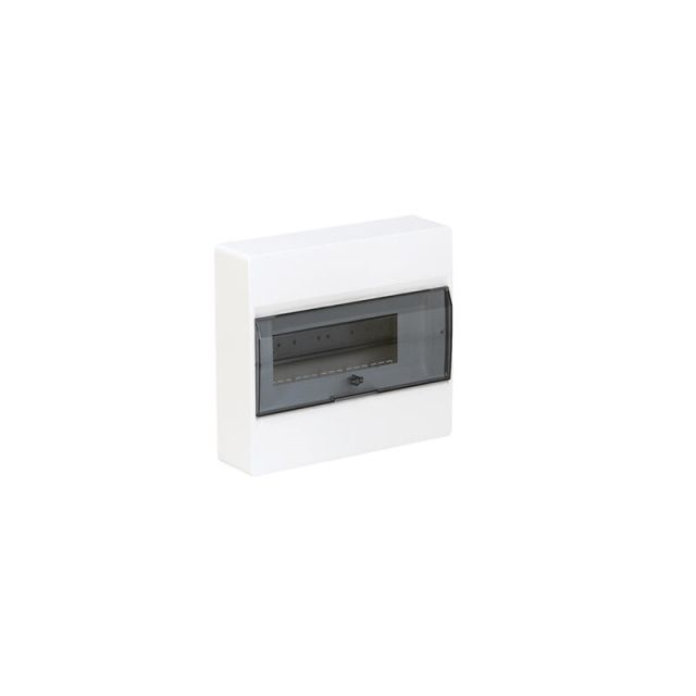 Surface Mounted Enclosure 1x12M Transparent Door Cosmos VD112TD