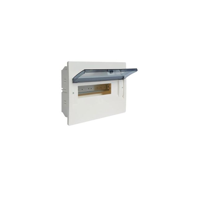 Recessed Enclosure 1x12 Transparent Door Cosmos VR112TD