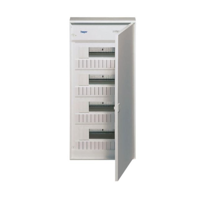 Surface Mounted Enclosure 4x12M Transparent Door Volta VA48D