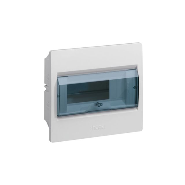 Recessed Enclosure 1x8 Transparent Door Cosmos VR108TD