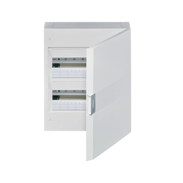 Surface Mounted Enclosure 2X18M Opaque Door Vega 18 VB218GP