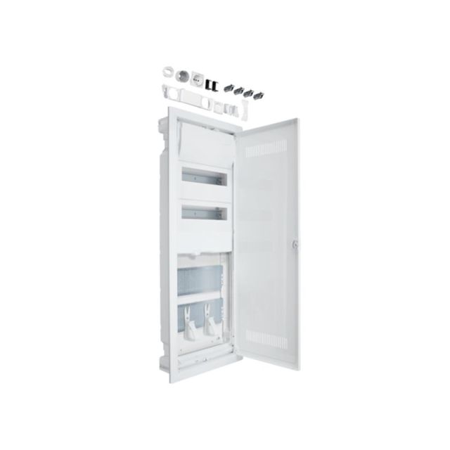 Recessed Enclosure 2X12 Hybrid Plastic Door Volta VU602WWH