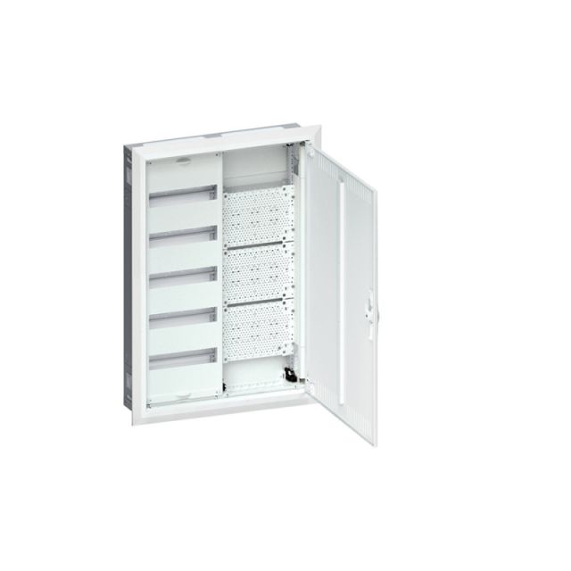 Recessed Enclosure 5x12M White Door Multimedia FWU52K1