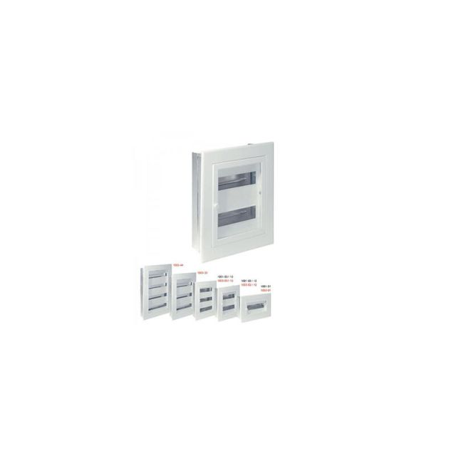 Recessed Enclosure Metal 1x13 Transparent Door 1001-01