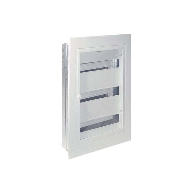 Recessed Enclosure 3x14M White 1001-13