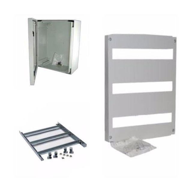 Enclosure ABS Transparent Door 600x400x200 Support Plate 60 Modules TN-PLS360 018-001604020